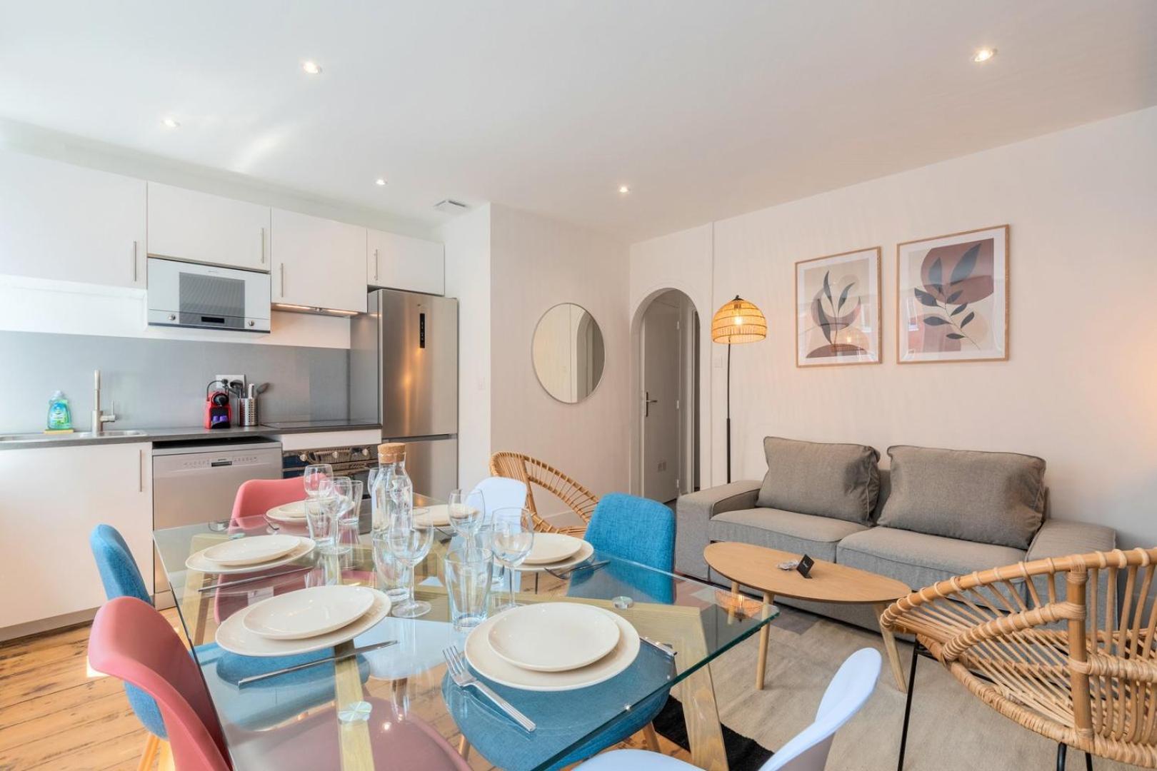 Bright 3-Bedroom 2-Bathroom Flat Лілль Екстер'єр фото