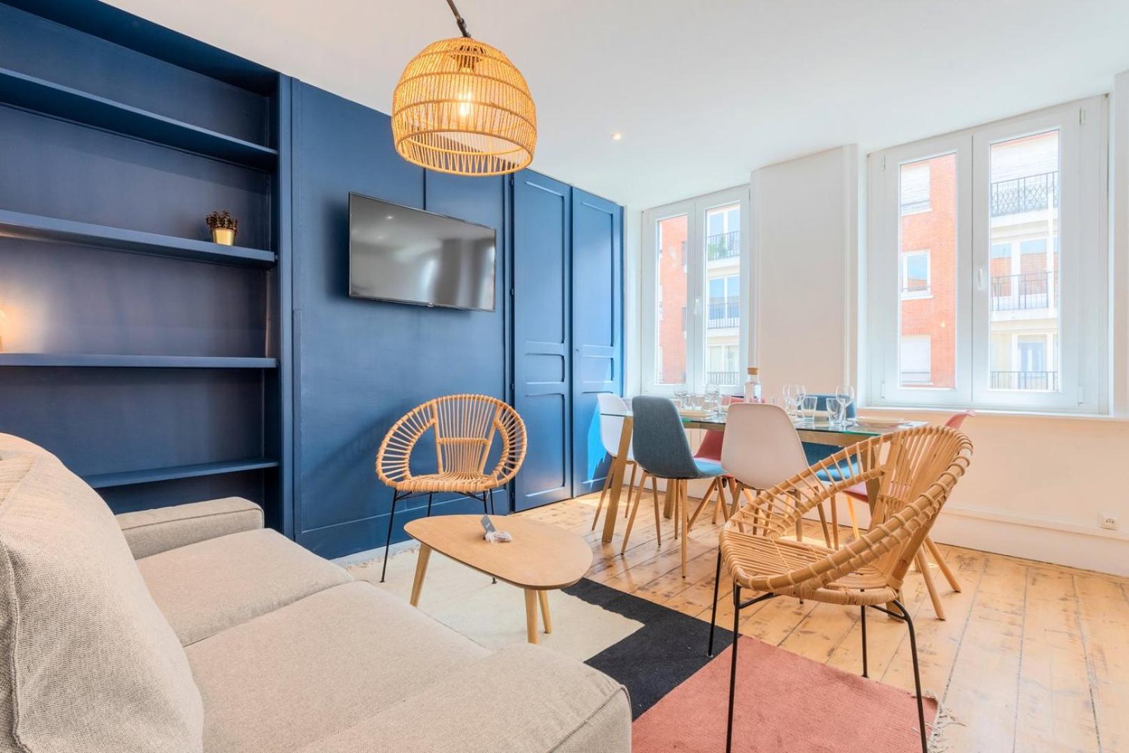 Bright 3-Bedroom 2-Bathroom Flat Лілль Екстер'єр фото